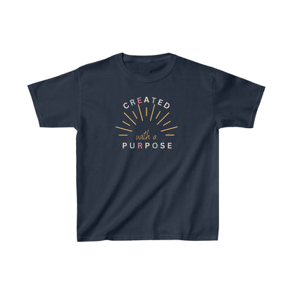 Created With A Purpose, Kids Tee