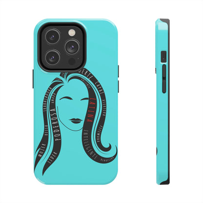 Fuerza Latina Blue Tough iPhone Case