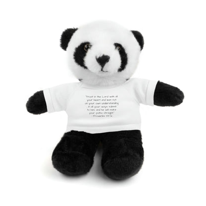 Proverbs 3:5-6, Stuffed Animal with Tee