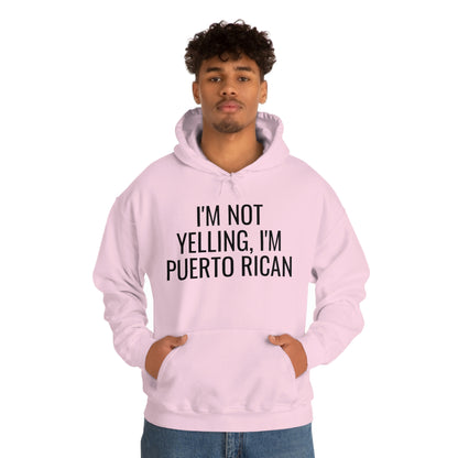 I'm Not Yelling I'm Puerto Rican, Hoodie