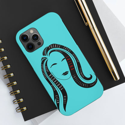 Fuerza Latina Blue Tough iPhone Case