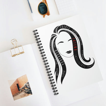 Fuerza Latina Spiral Notebook - Ruled Line