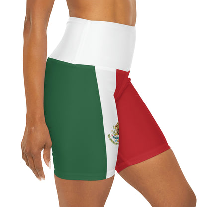 Mexico High Waisted Biker Shorts