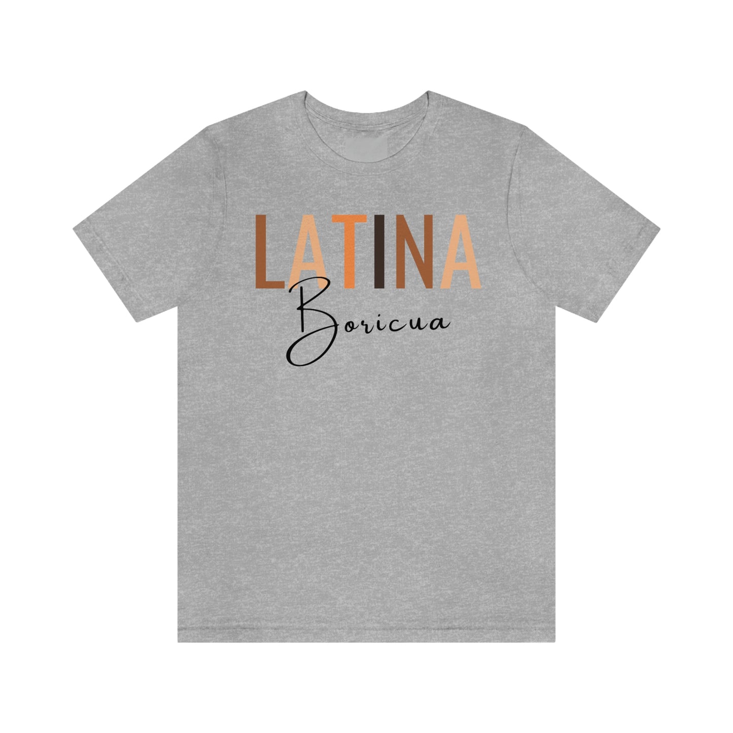 Latina Boricua, Shirt with Black Font