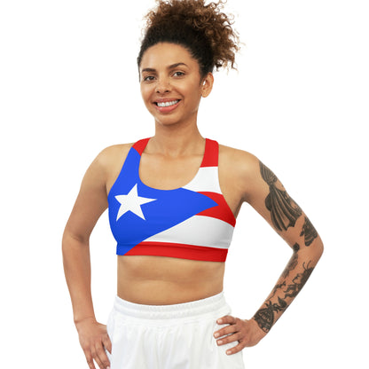 Puerto Rico Seamless Sports Bra