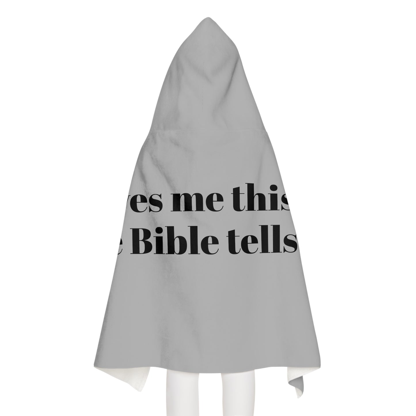 Jesus Loves Me This I know Youth Hooded Towel