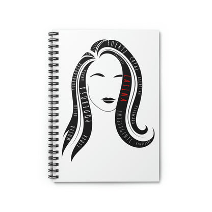 Fuerza Latina Spiral Notebook - Ruled Line