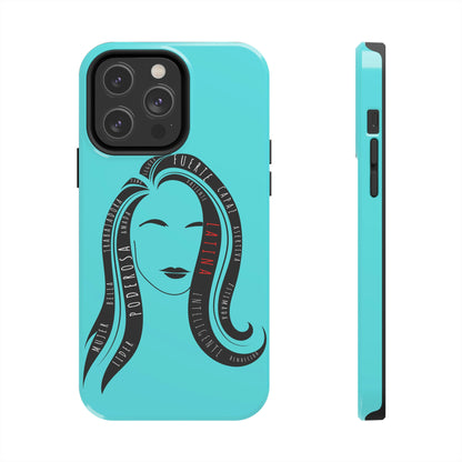 Fuerza Latina Blue Tough iPhone Case