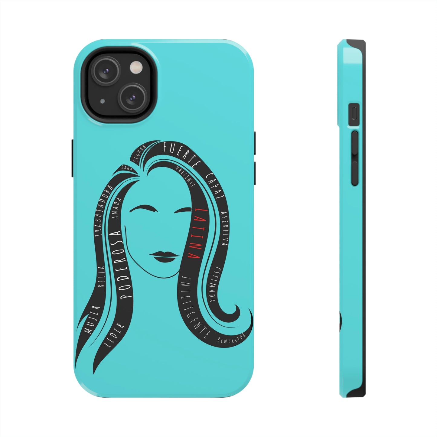 Fuerza Latina Blue Tough iPhone Case