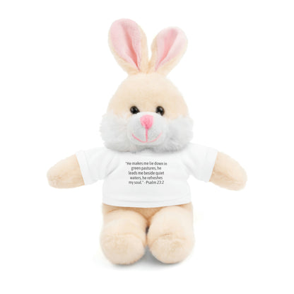 Psalm 23:2, Stuffed Animal with Tee