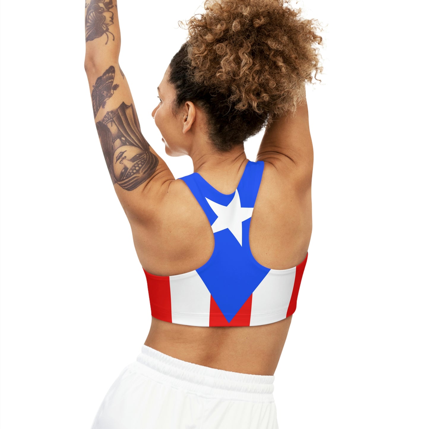 Puerto Rico Seamless Sports Bra