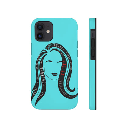 Fuerza Latina Blue Tough iPhone Case