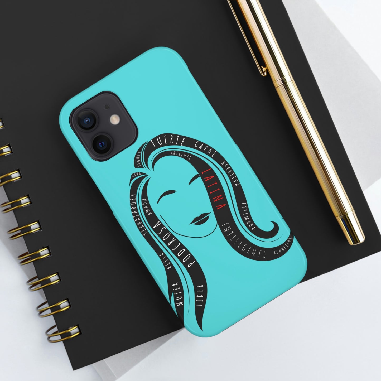 Fuerza Latina Blue Tough iPhone Case