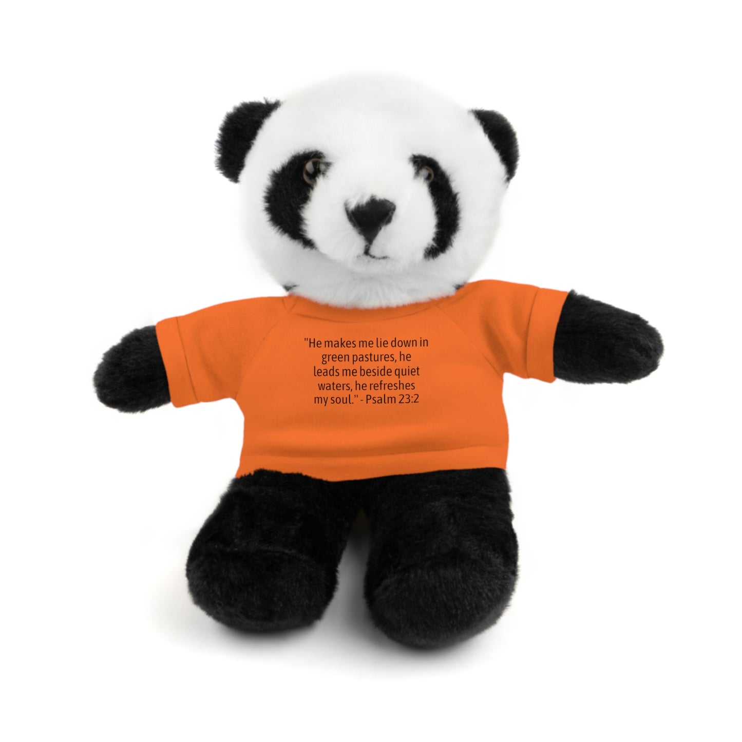 Psalm 23:2, Stuffed Animal with Tee