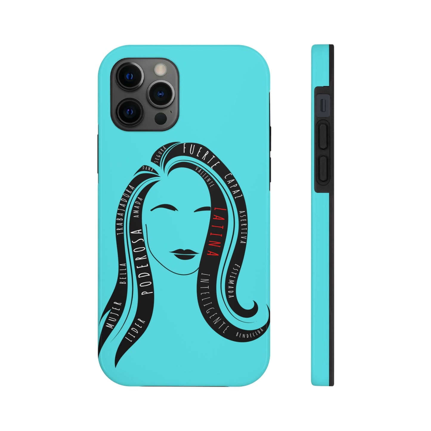 Fuerza Latina Blue Tough iPhone Case